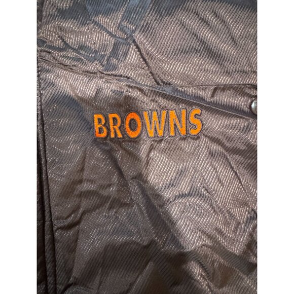 Vintage Cleveland Browns Pro Player winter Puffer Jacket Size L‎ | P1 - Picture 3 of 6